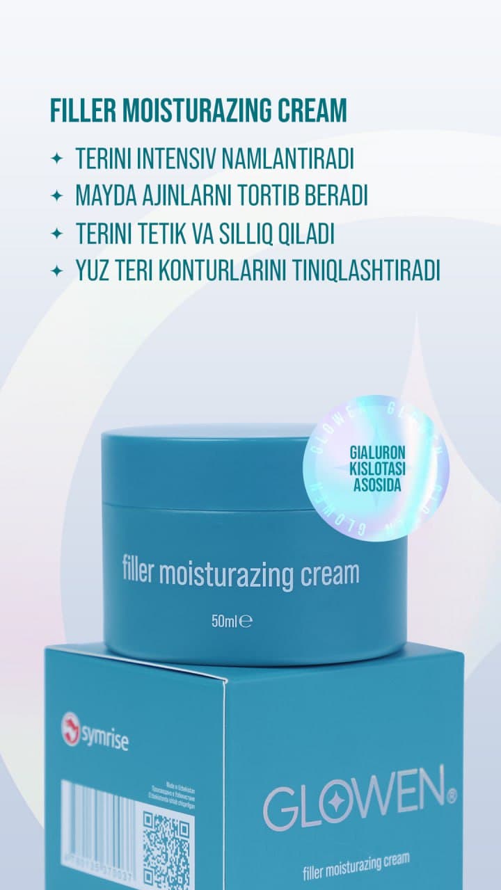 Filler moisturazing cream